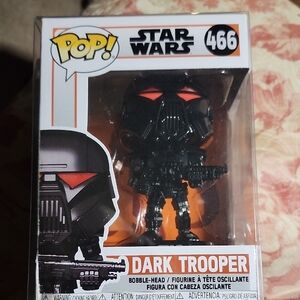 Funko Pop Star Wars Dark Trooper Black and Red Figure